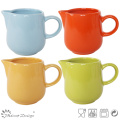 Homestyle Bunte Glasur Steinzeug Creamer